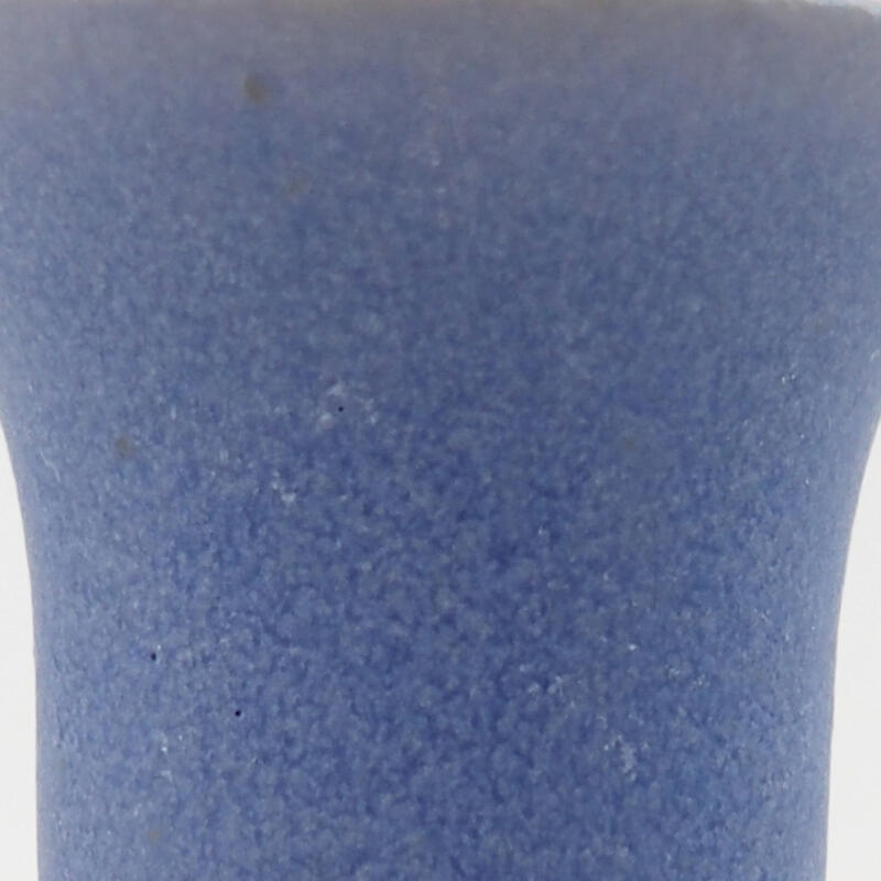 Mini bonsai tál 3,5 x 3,5 x 3,5 cm, kék színben