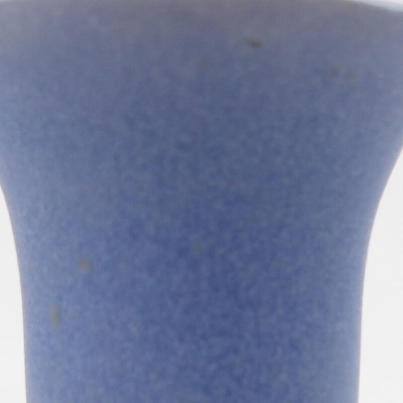 Mini bonsai tál 3,5 x 3,5 x 3,5 cm, kék színben