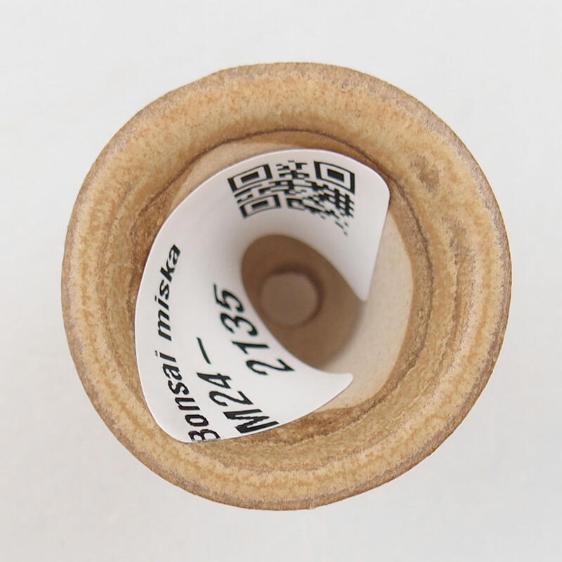 Mini bonsai tál 3,5 x 3,5 x 4 cm, barna