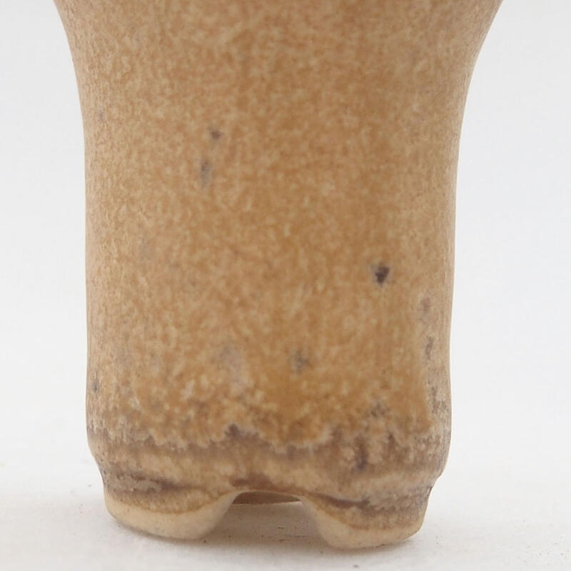 Mini bonsai tál 3,5 x 3,5 x 4 cm, barna