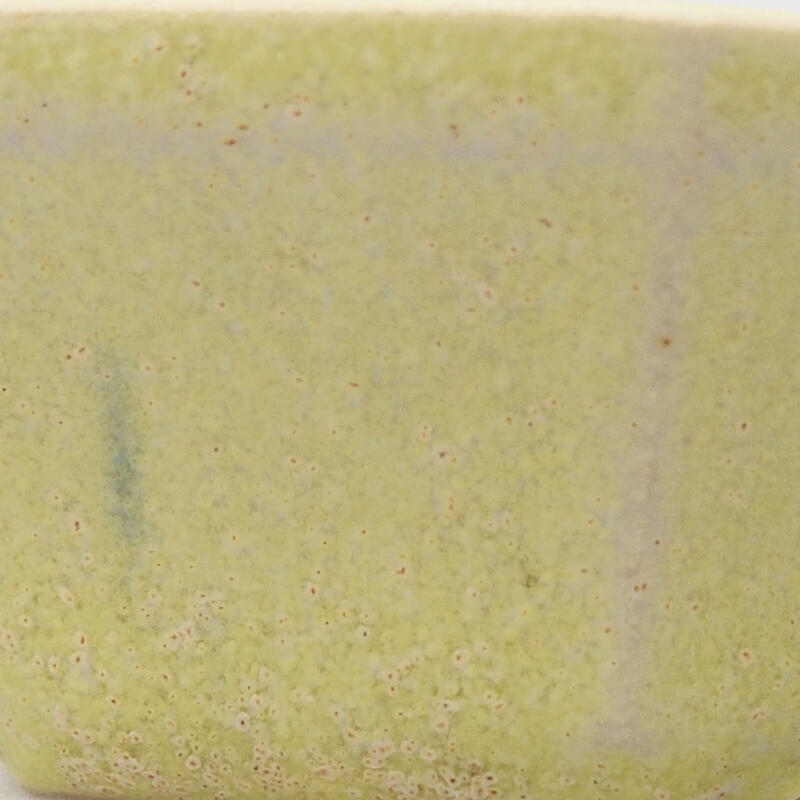 Mini bonsai tál 3,5 x 3,5 x 5,5 cm, sárga