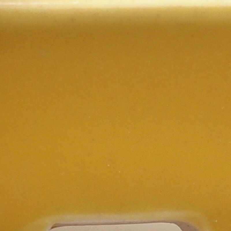 Mini bonsai tál 3 x 2,5 x 1,5 cm, sárga