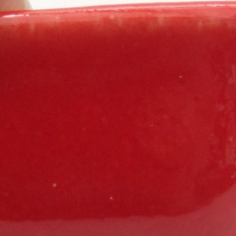 Mini bonsai tál 3 x 2,5 x 2 cm, piros színben