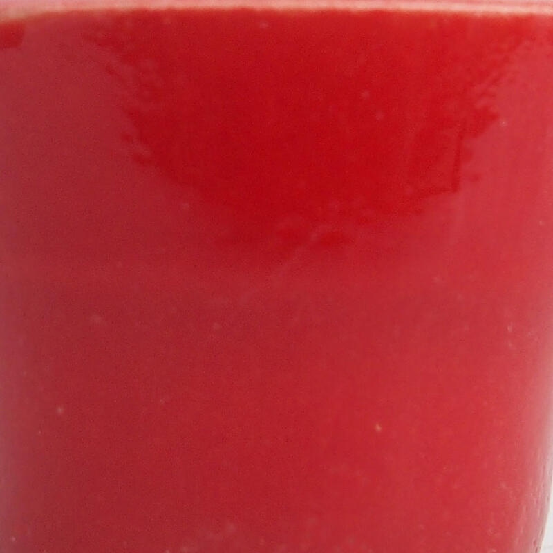 Mini bonsai tál 3 x 3 x 2,5 cm, piros színben