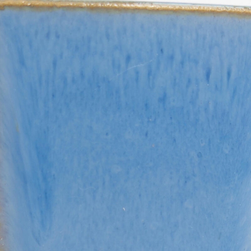 Mini bonsai tál 4,5 x 4,5 x 5 cm, kék színben