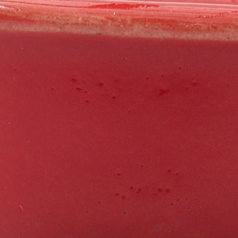 Mini bonsai tál 4,5 x 4 x 2 cm, piros színben