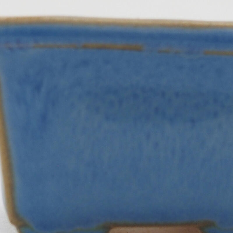 Mini bonsai tál 4 x 3,5 x 2,5 cm, kék színben