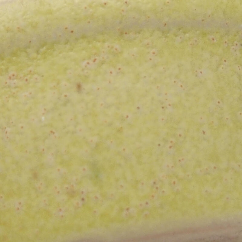 Mini bonsai tál 4 x 4 x 2 cm, sárga