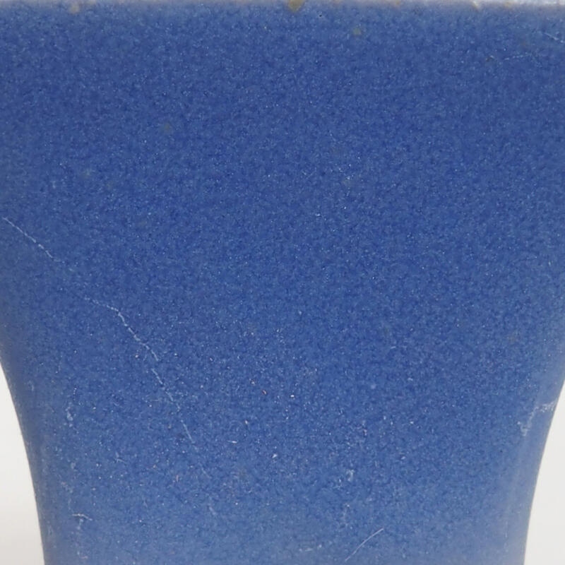 Mini bonsai tál 4 x 4 x 3,5 cm, kék színben