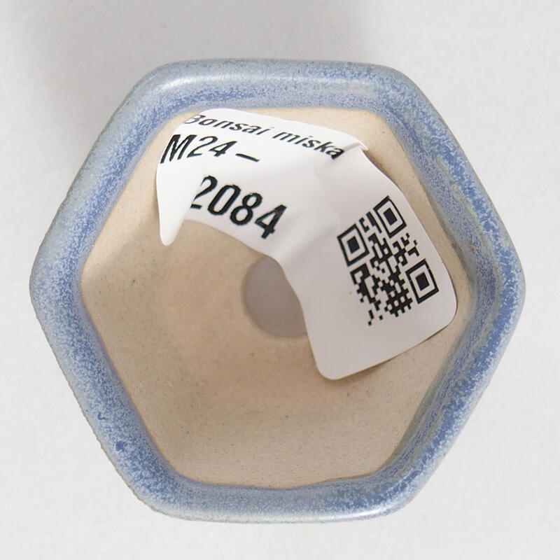 Mini bonsai tál 4 x 4 x 3 cm, kék