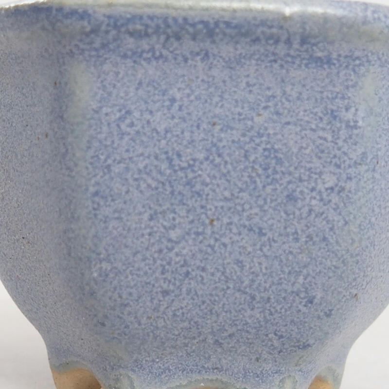 Mini bonsai tál 4 x 4 x 3 cm, kék