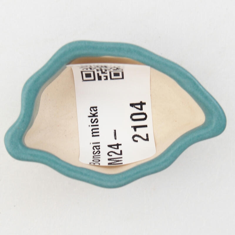 Mini bonsai tál 5 x 3,5 x 2 cm, kék színben