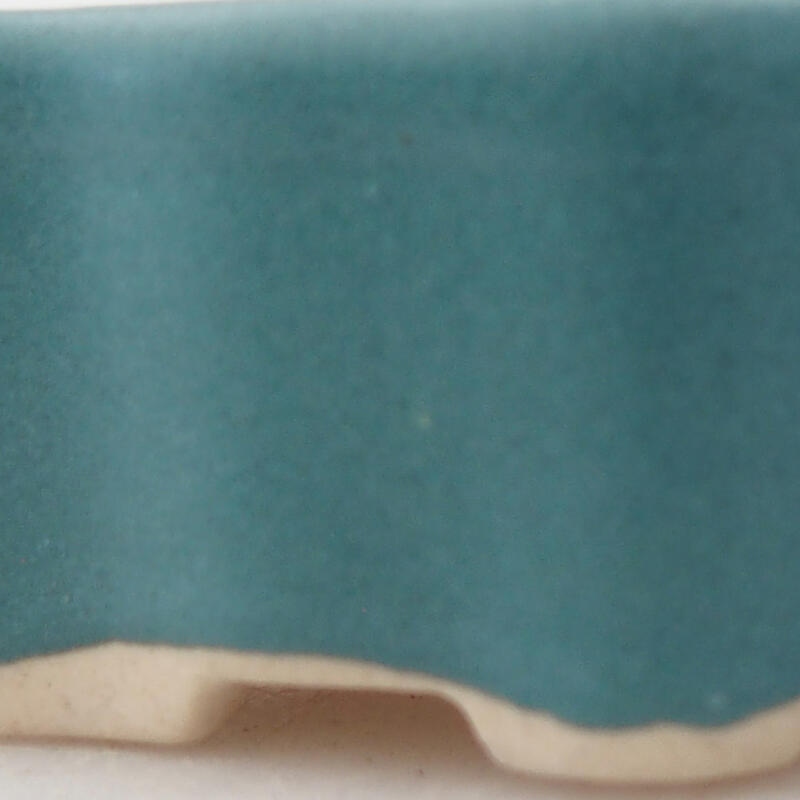 Mini bonsai tál 5 x 3,5 x 2 cm, kék színben