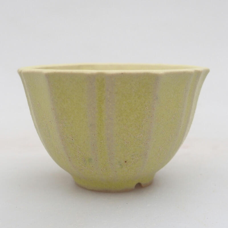 Mini bonsai tál 5 x 5 x 3,5 cm, zöld