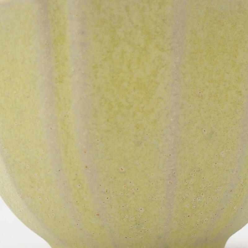 Mini bonsai tál 5 x 5 x 3 cm, sárga