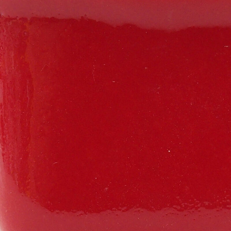 Mini bonsai tál 6,5 x 6,5 x 4,5 cm, piros színben