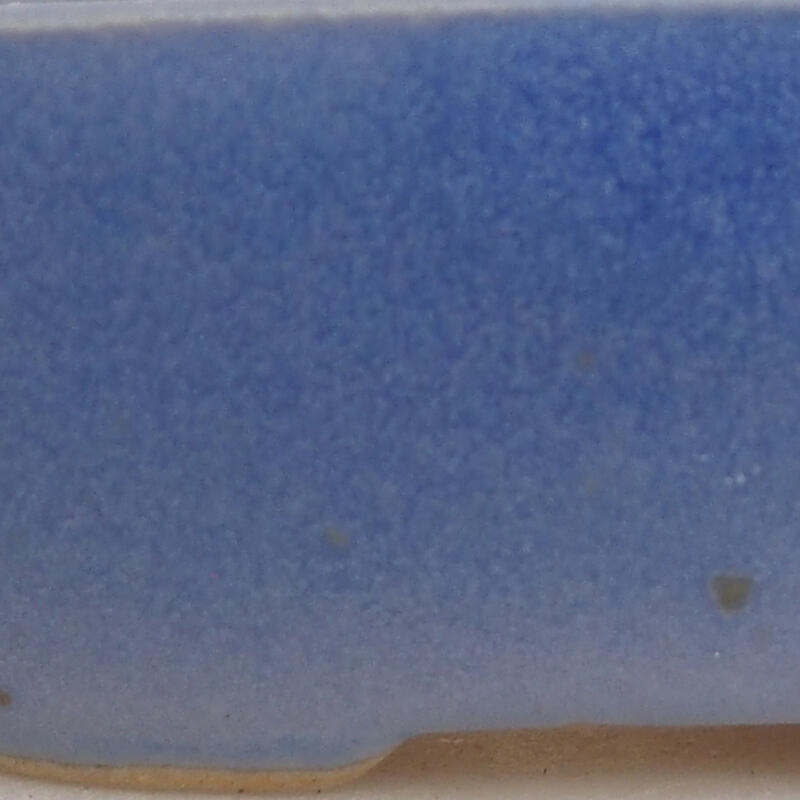 Mini bonsai tál 6 x 4,5 x 2,5 cm, kék színben