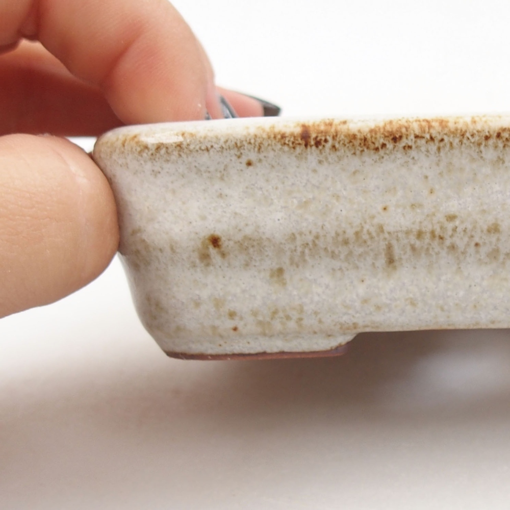 kerámia bonsai tál 22 x 17 x 5 cm, zöld