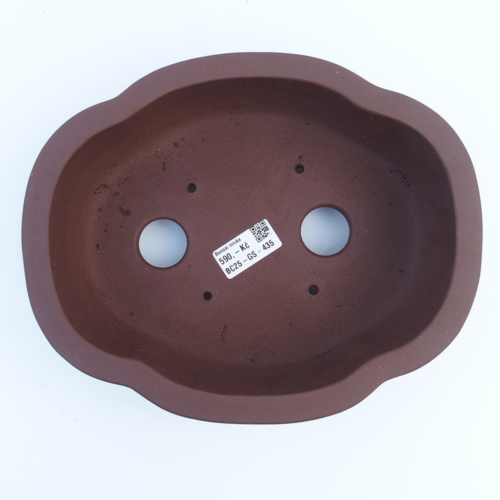 Tál 25,5 x 20,5 x 7,5 cm barna