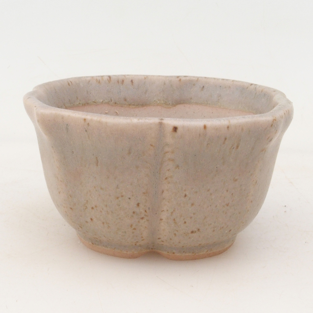 Bonsai tál H95 - 7,5 x 7,5 x 4 cm - bézs színű