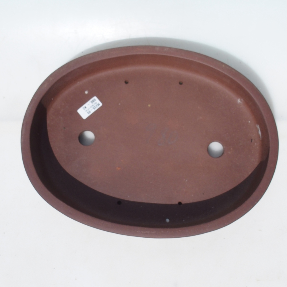 Bonsai tálka 40 x 30,5 x 7,5 cm - barna