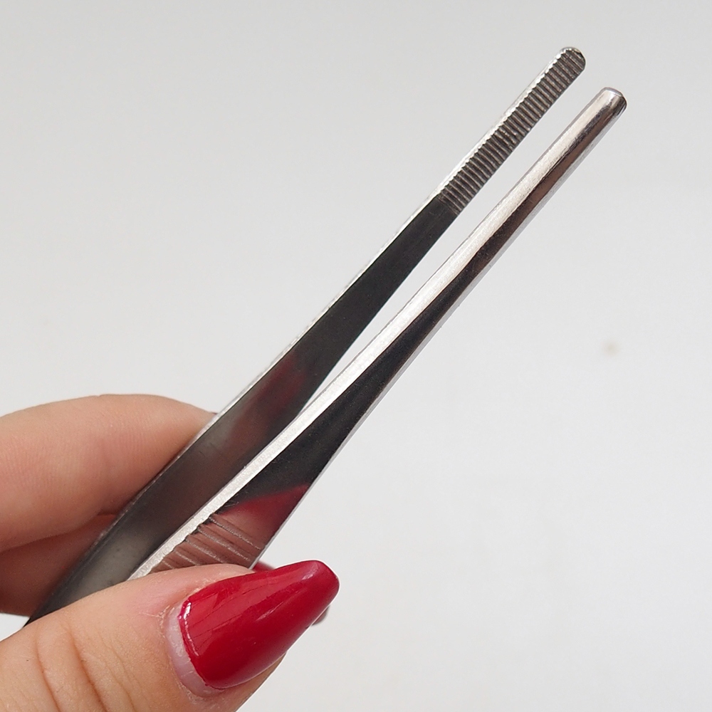 Spatula és csipesz 22 cm - rozsdamentes acélból készült