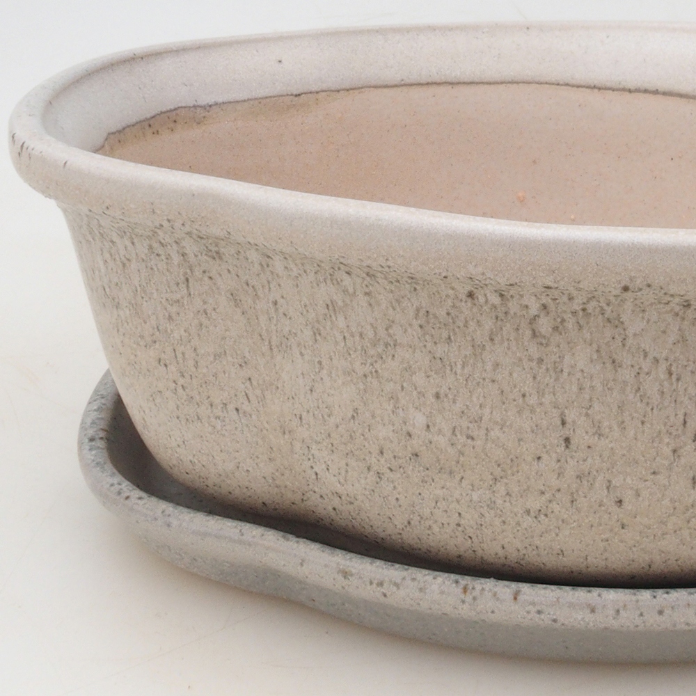 Bonsai tál + csészealj H75 - bézs színben