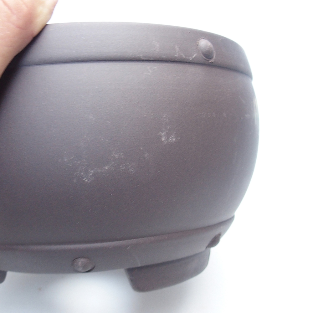 Tál 19 x 19 x 11,5 cm fekete