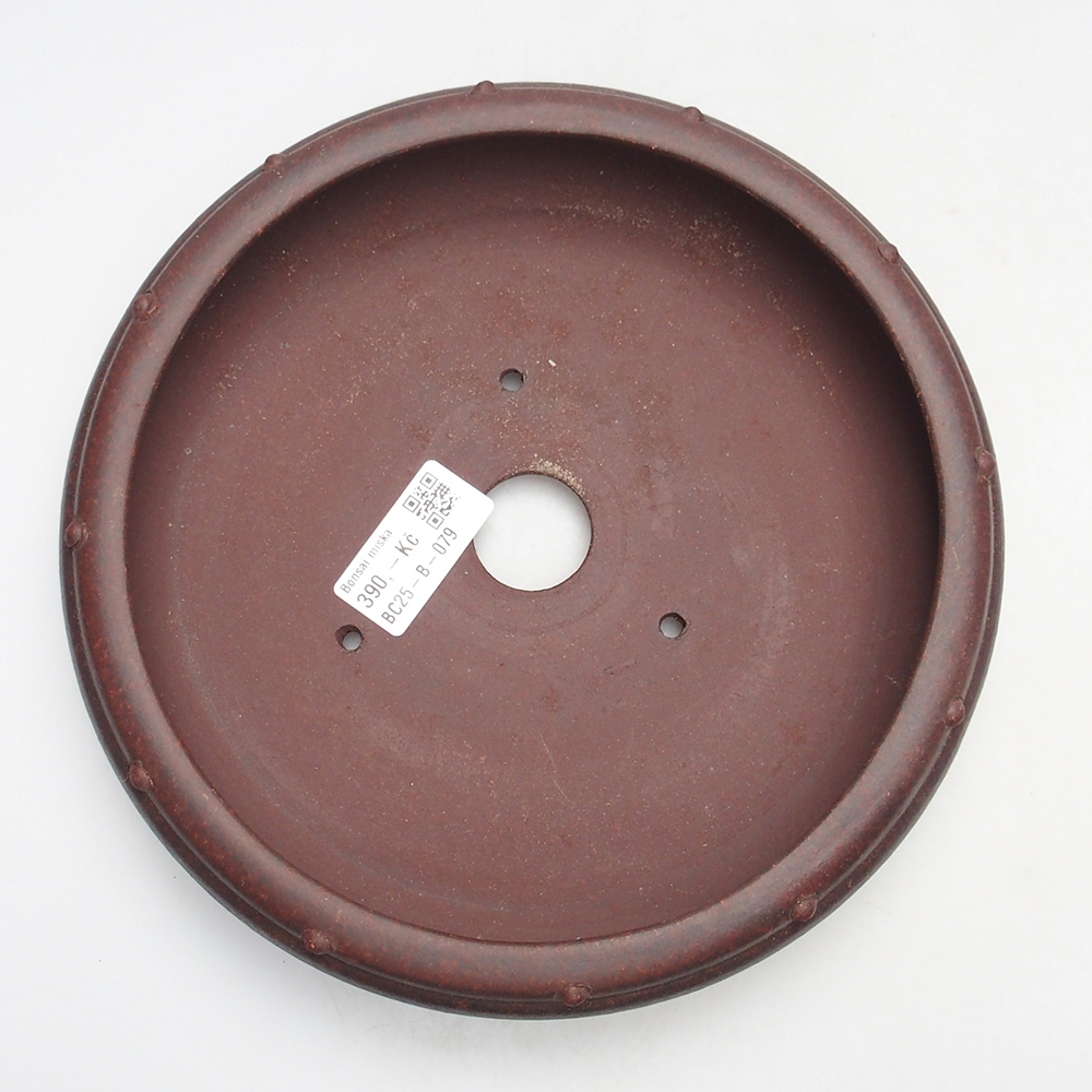 Tál 22 x 22 x 5 cm barna-piros