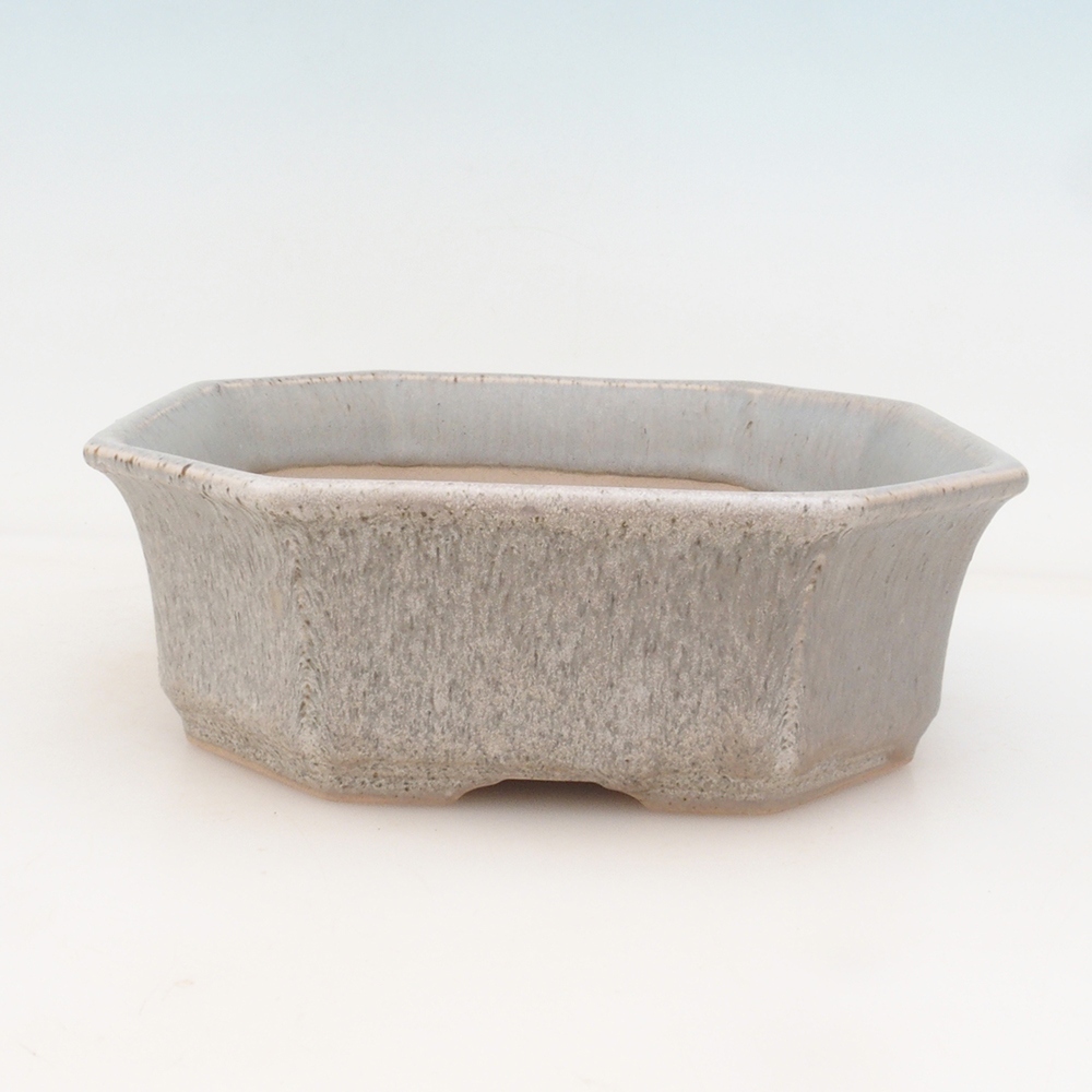 Bonsai tál H14 - 17,5 x 17,5 x 6 - bézs színű