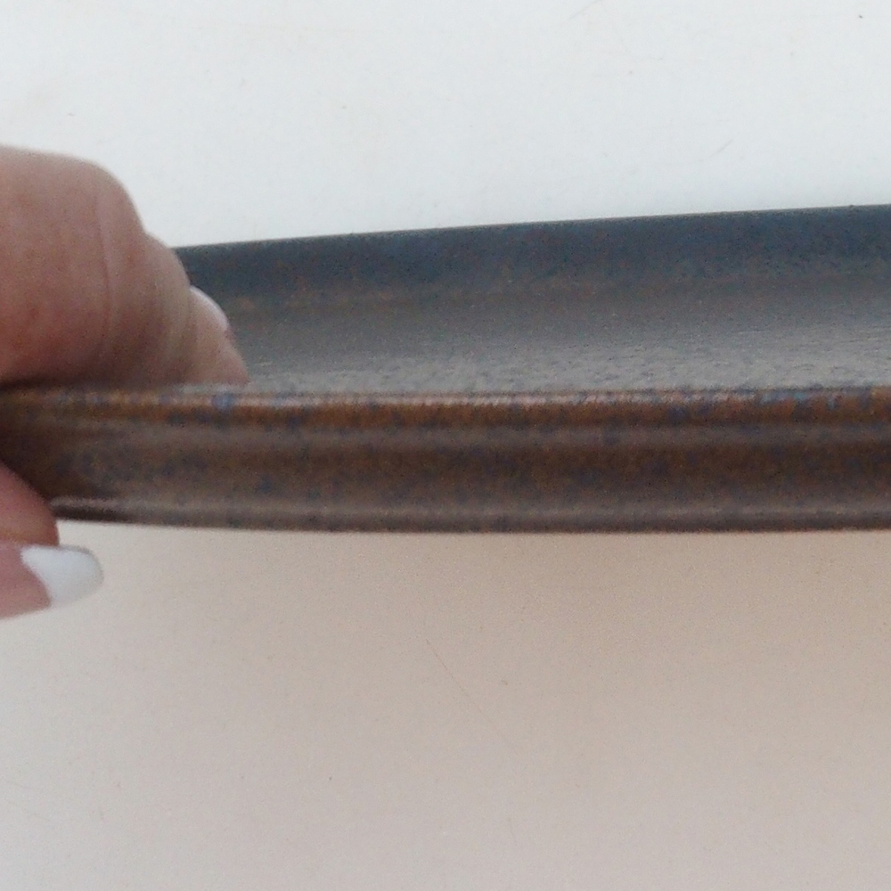 Kerámia tál H15 -25 x 15 x 1 cm - barna