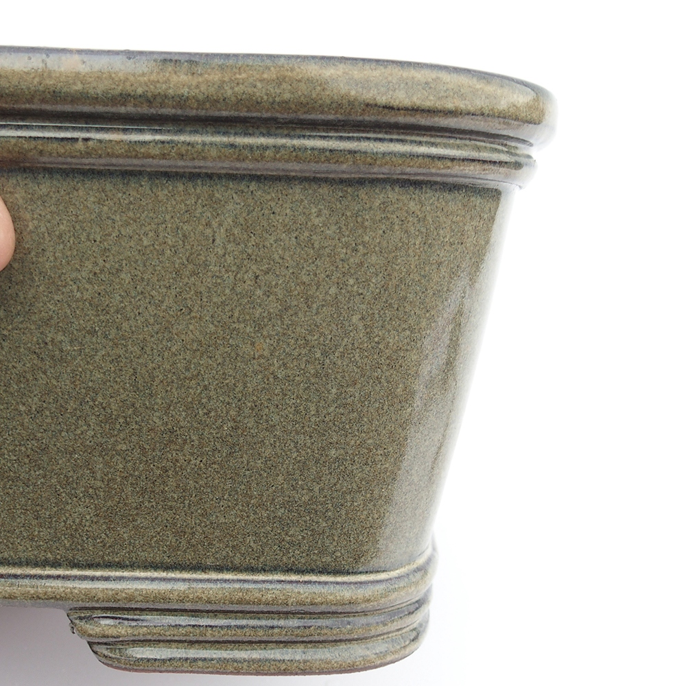 Tál 41 x 30 x 15 cm szürke