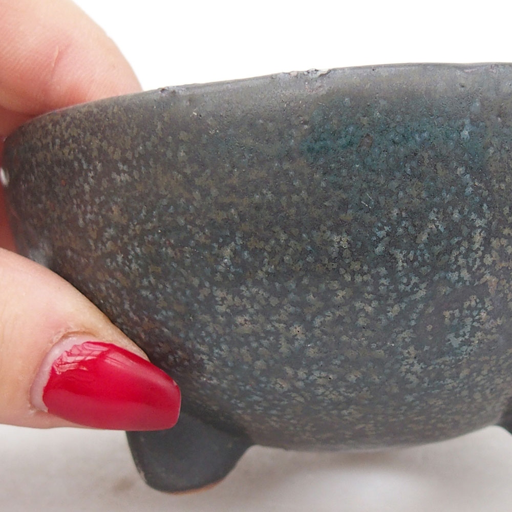 kerámia bonsai tál 125 x 10 x 3 cm, barna