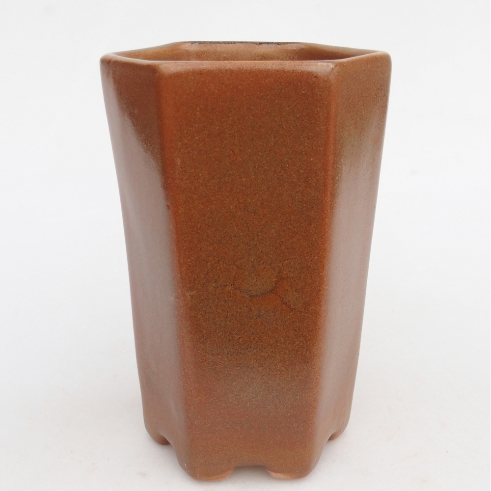 kerámia bonsai tál 10 x 8,5 x 14,5 cm, barna