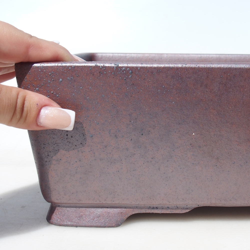 Tál 26 x 19 x 9,5 cm barna színben