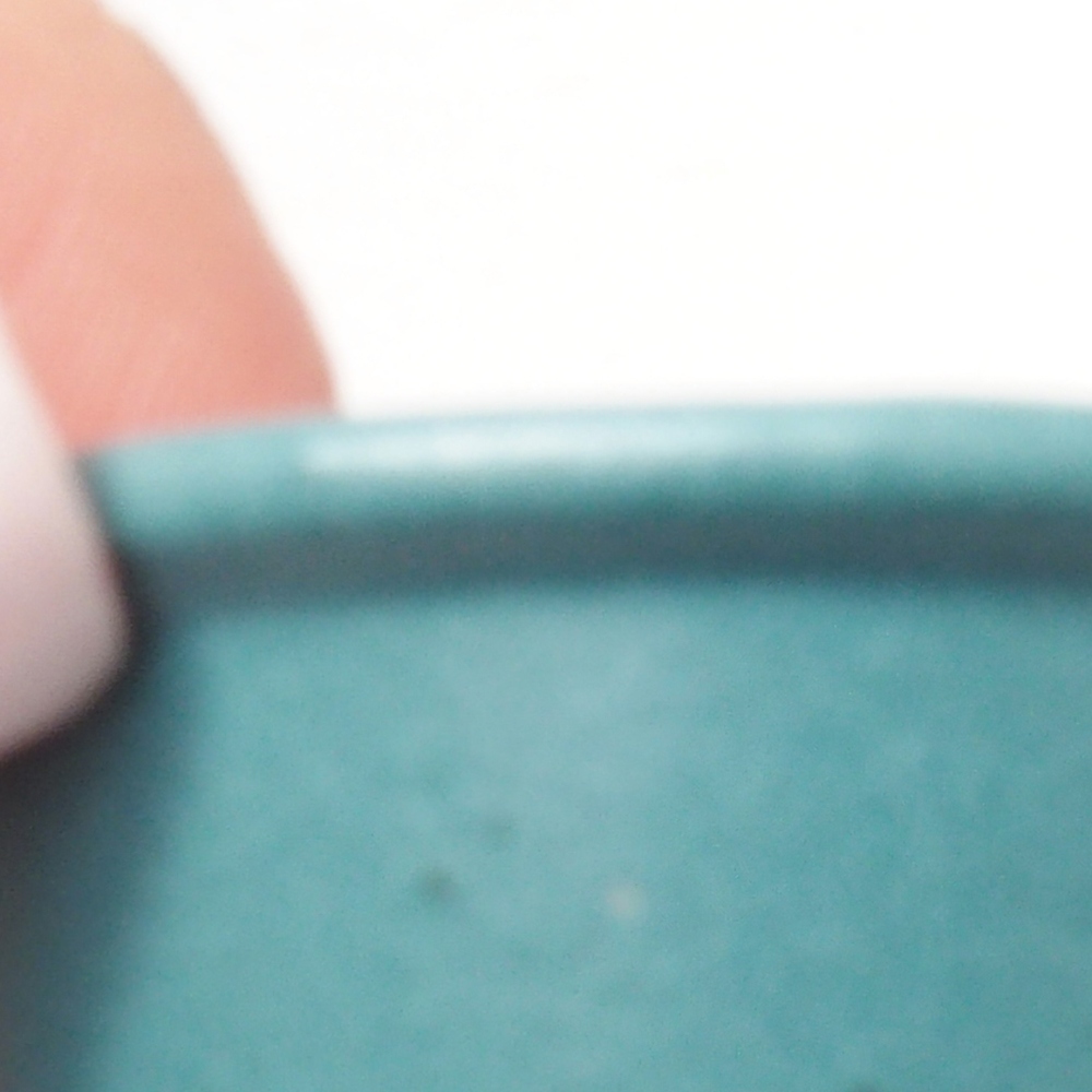 kerámia bonsai tál 6,5 x 5,5 x 4 cm, kék színben