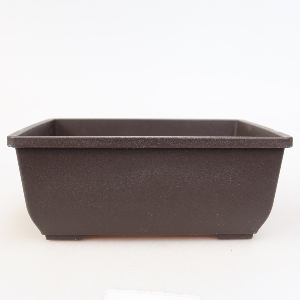 MP-1 barna műanyag bonsai-tál – 15 x 11 x 6 cm