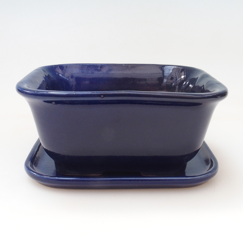 Bonsai tál + csészealj H37 - 14,5x13x6,5 cm.