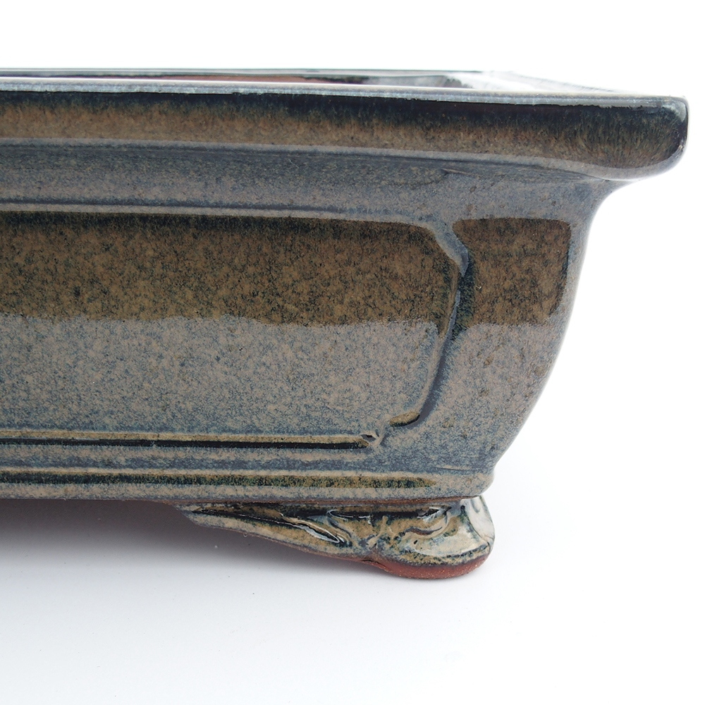 Tál 40 x 30 x 12 cm szürke