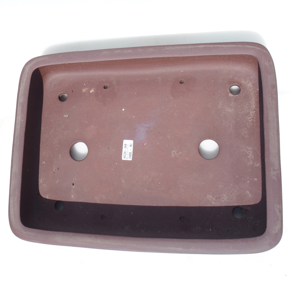 Bonsai tál 49 x 37,5 x 11 cm - barna