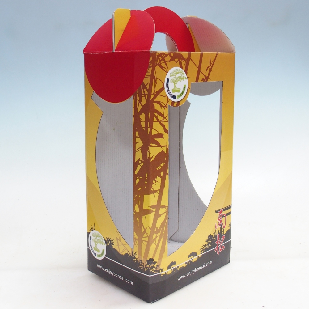 Ajándék bonsai doboz - papír