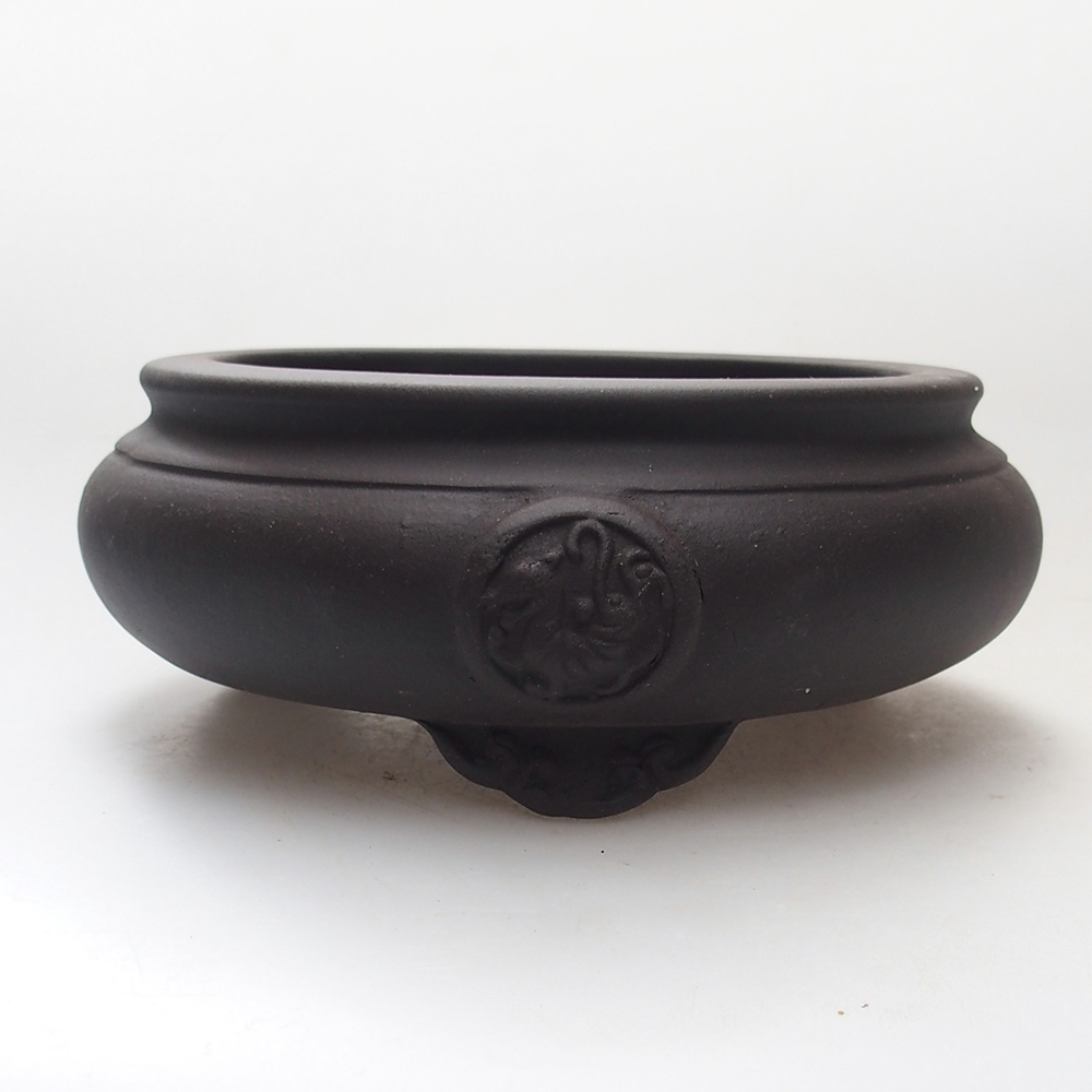 Tál 16 x 16 x 6,5 cm fekete