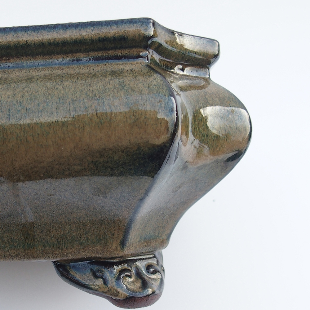 Tál 28 x 28 x 12,5 cm szürke