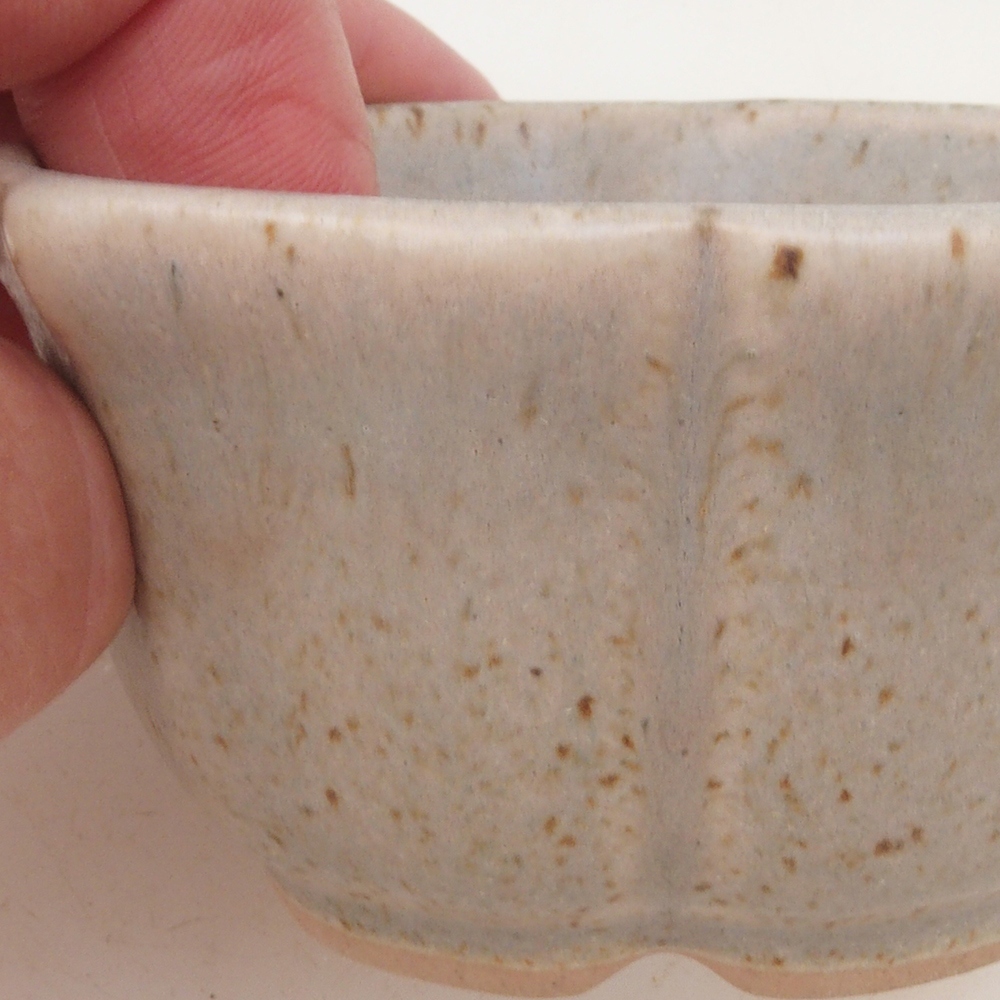 Bonsai tál H95 - 7,5 x 7,5 x 4 cm - bézs színű