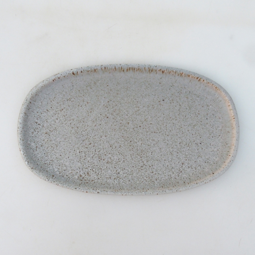 Kerámia tál H15 -25 x 15 x 1 cm - bézs színben