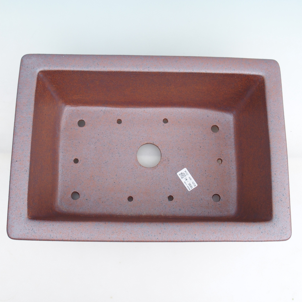 kerámia bonsai tál 42 x 29 x 16 cm , fém színű - CSAK SZEMÉLYES ELSZÁLLÍTÁS vagy raklapos szállítás