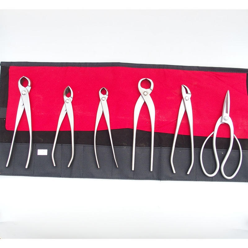 Bonsai szerszámkészlet B - rozsdamentes acél