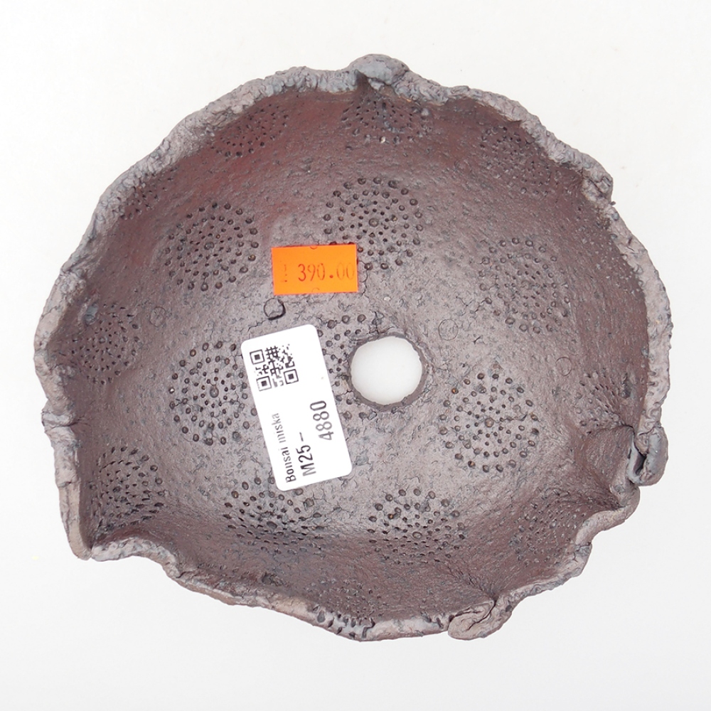 Kerámia kagyló 14 x 12 x 6,5 cm , metál színű