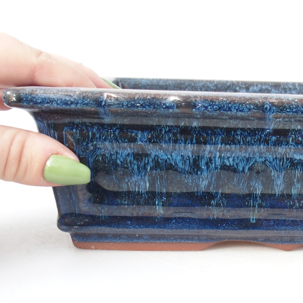 Tál 32 x 22,5 x7 cm kék