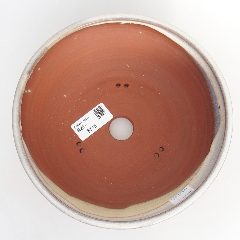 kerámia bonsai tál 19,5 x 19,5 x 6,5 cm, kék színű